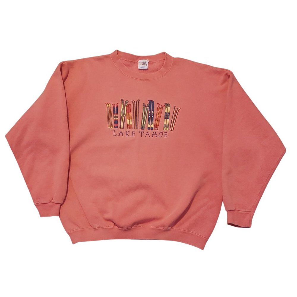 ‼️ SOLD ‼️Vintage 90s Lake Tahoe Pullover Sweatshirt